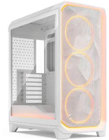 Fractal Meshify 3 Ambience Pro RGB White Cristal Templado USB 3.2 Blanca