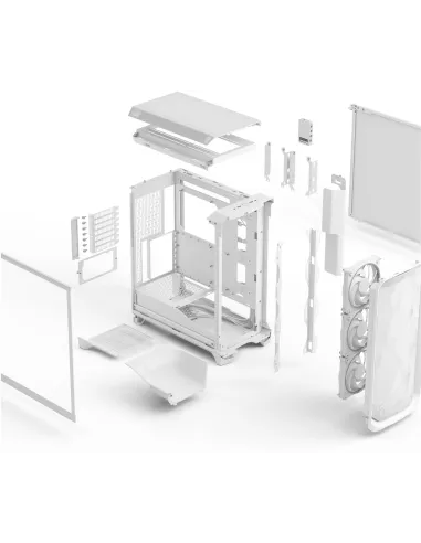Torre Fractal Meshify 3 Ambience Pro RGB White