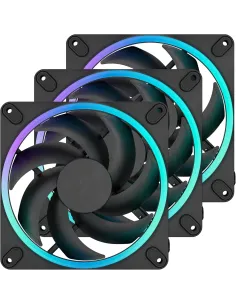 Fractal Momentum 14 RGB 3-Pack Ventiladores Suplementarios 140mm Negro