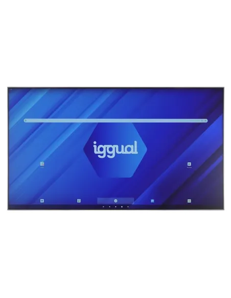 Iggual IGG320051 75" Pantalla Interactiva DLED 4K UHD Negro