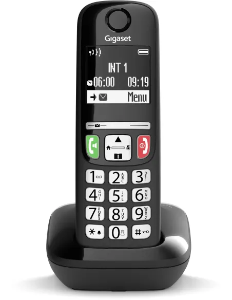 Gigaset E270 Teléfono DECT Negro