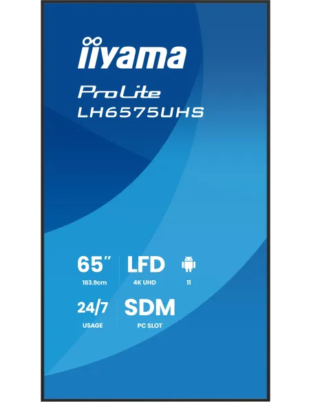 Pantalla Interactiva Iiyama LH6575UHS-B2AG