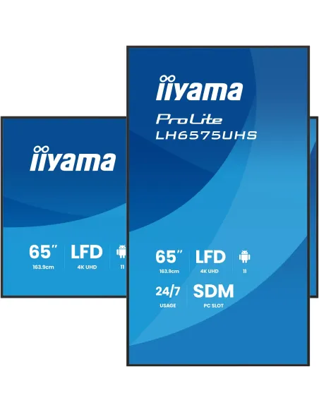 Pantalla Interactiva Iiyama LH6575UHS-B2AG