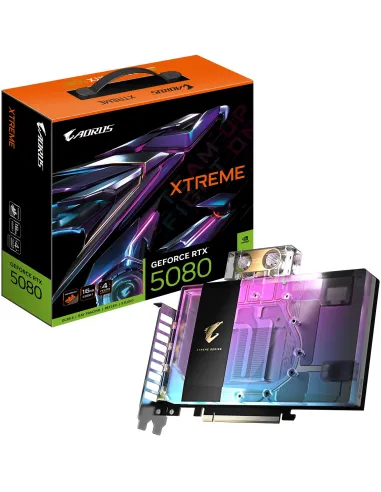 Gigabyte GeForce RTX 5080 AORUS XTREME WATERFORCE WB 16GB GDDR7 DLSS4