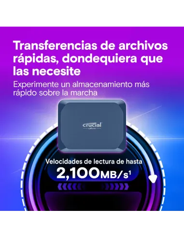 Disco Duro SSD Externo Crucial X10 1TB