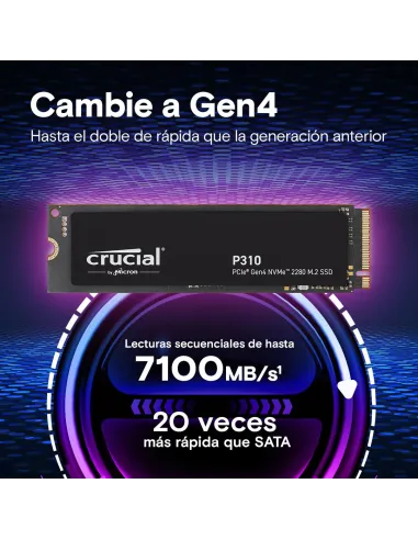 Disco Duro SSD Crucial P310 CT4000P310SSD8