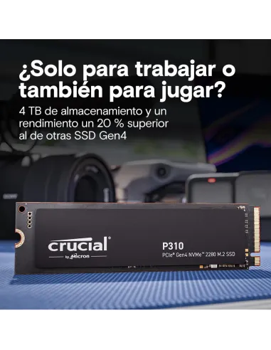 Disco Duro SSD Crucial P310 CT4000P310SSD8