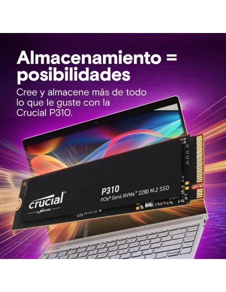 Disco Duro SSD Crucial P310 CT4000P310SSD8