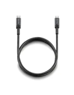 NGS KNOT240W-2 Cable USB-C para Carga Rápida 2M Negro-AAOAAC0202