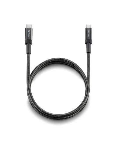 NGS KNOT240W-2 Cable USB-C para Carga Rápida 2M Negro