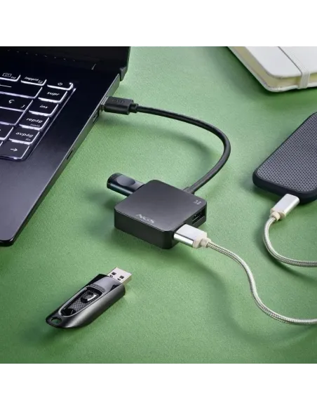NGS IHUB 3.0 TINY 4 puertos USB 3.0 compatible con PC y MAC