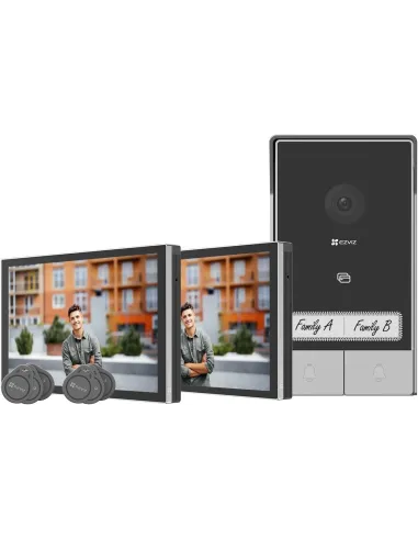 Ezviz HP7 2-Family Kit Videoportero Doble