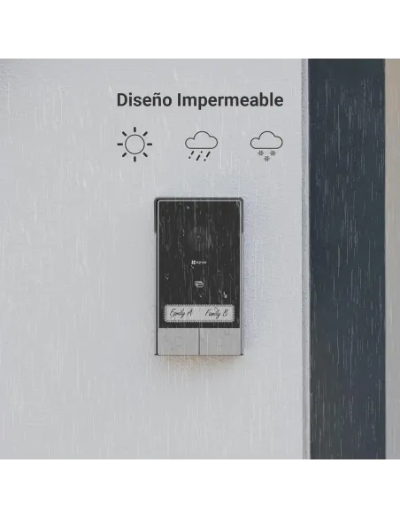 Videoportero Ezviz HP7 2-Family Kit