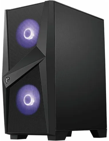 MSI MAG Forge 100R Cristal Templado USB 3.2 RGB Negra