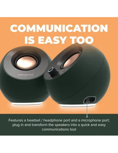 Altavoces Creative Pebble Pro 2.0 Black