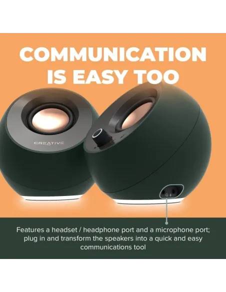 Altavoces Creative Pebble Pro 2.0 Black