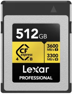 Lexar Professional LCXEXP4512G-RNENG 512GB CFexpress Tipo B-1400326
