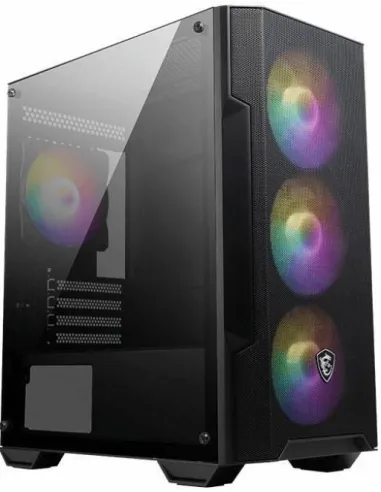 MSI MAG FORGE M100A Cristal Templado RGB USB 3.2 Negra