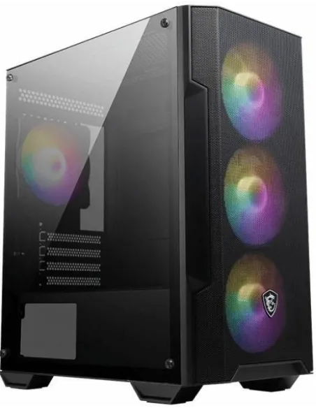 MSI MAG FORGE M100A Cristal Templado RGB USB 3.2 Negra
