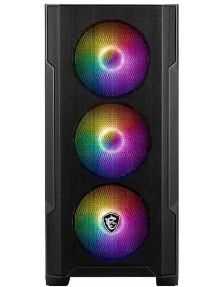 MSI MAG FORGE M100A Cristal Templado RGB USB 3.2 Negra