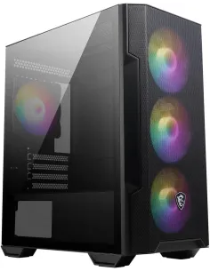 MSI MAG FORGE M100R Cristal Templado USB 3.2 ARGB Negra-ICACSM0861