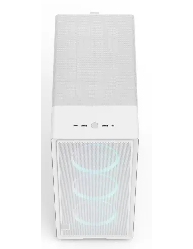 Torre Fractal Epoch White TG RGB Clear