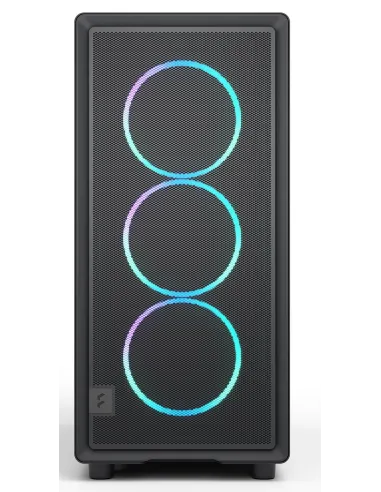 Torre Fractal Epoch Black TG RGB Clear