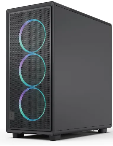 Torre Fractal Epoch Black TG RGB Clear