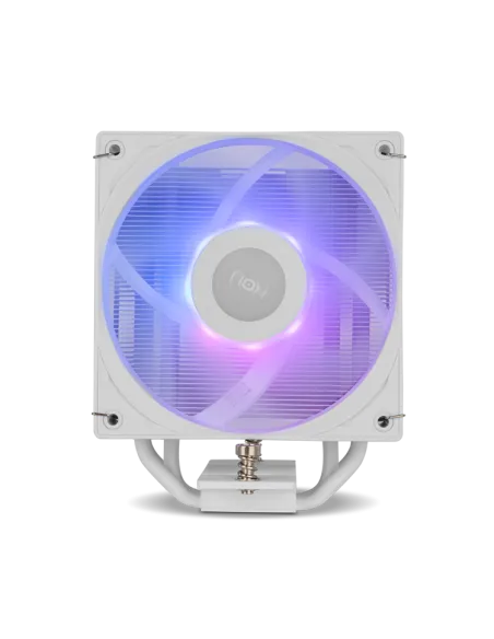 NOX Hummer R-400 ARGB White Disipador CPU 120mm Blanco