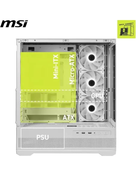 Torre MSI MAG PANO 110R PZ WHITE