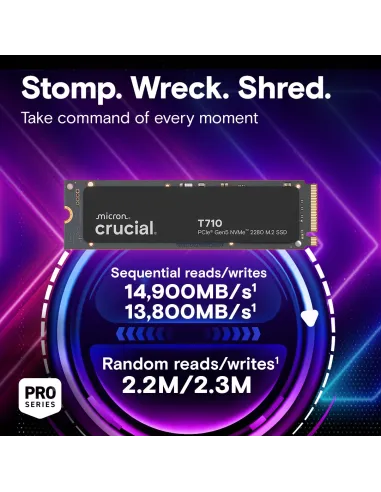 Disco Duro SSD Crucial CT2000T710SSD8 2TB