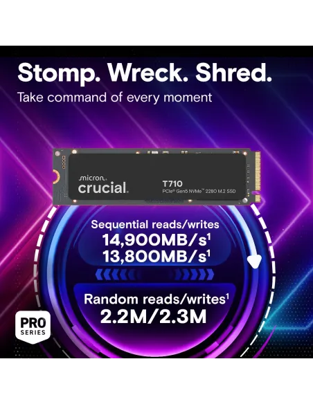 Disco Duro SSD Crucial CT2000T710SSD8 2TB