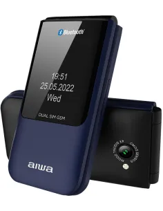Aiwa FP-24BL Teléfono Móvil Azul-FP-24BL