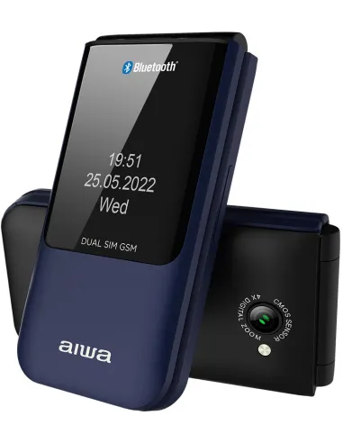 Aiwa FP-24BL Teléfono Móvil Azul