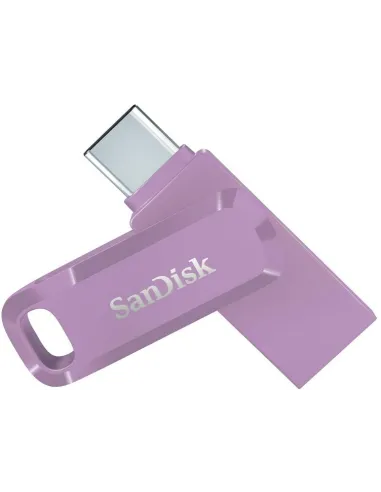 SanDisk Ultra Dual Drive Go Pendrive 128GB USB-A/USB-C Lavanda