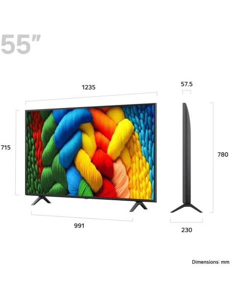 Televisor LG NanoCell AI 55NANO80A6B