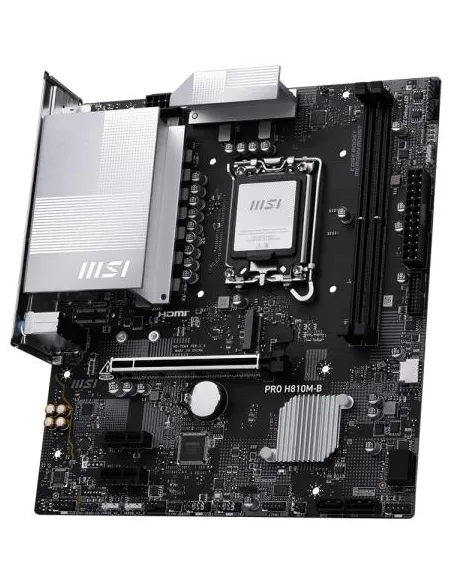 Placa Base MSI PRO H810M-B