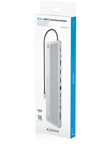 Docking Stations Aisens ASUC-12P020-GR