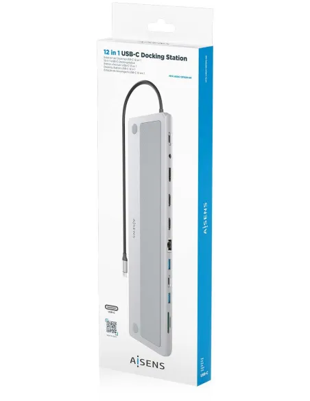Docking Stations Aisens ASUC-12P020-GR
