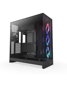 NZXT H9 Flow RGB Black Midi Tower Cristal Templado USB 3.2 Negra-1397985