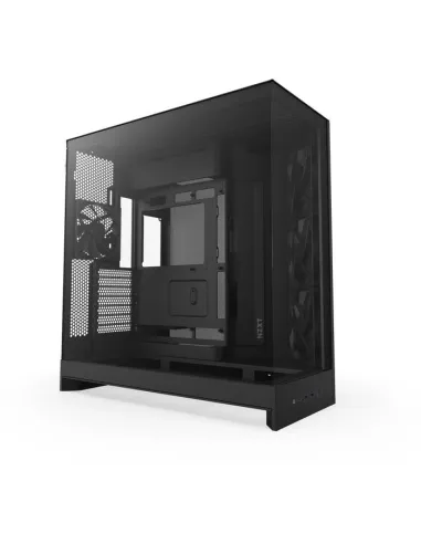 NZXT H9 Flow Black Midi Tower Cristal Templado USB 3.2 Negra
