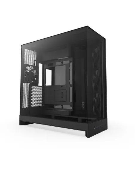 NZXT H9 Flow Black Midi Tower Cristal Templado USB 3.2 Negra