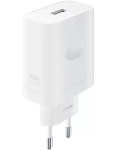 Realme RMTC45W Cargador Smartphone USB-A 45W Carga Rápida Blanco