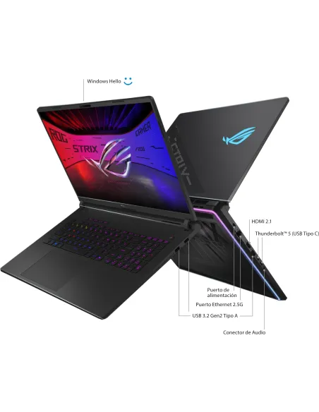 Asus ROG Strix SCAR 18 G835LX-SA046W Intel Core Ultra 9 275HX/64GB/4TB SSD/RTX 5090/18" W11 Home