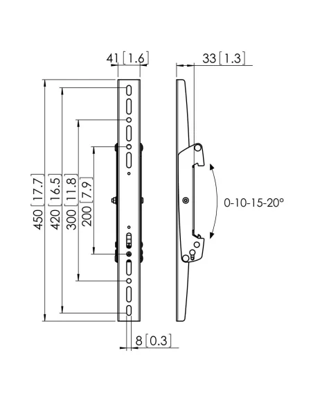 Soporte de Pared Vogel's PFS 3304