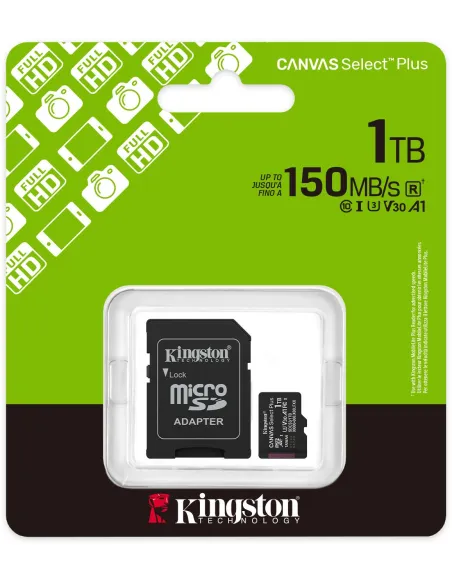 Tarjeta de Memoria Kingston SDCS3/1TB