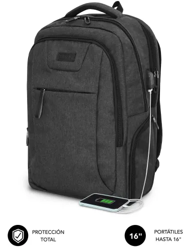 Subblim SUBBP-4PA2100 Mochila para Portátiles hasta 16" Negra