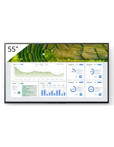 Sony FW-55BZ30L 55" Pantalla de Señalización LCD 4K UHD Negro