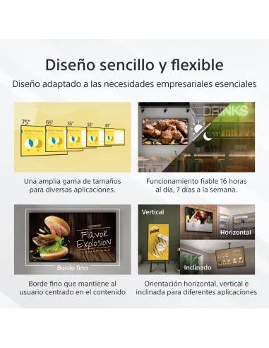 Pantalla Interactiva Sony FW-65EZ20L
