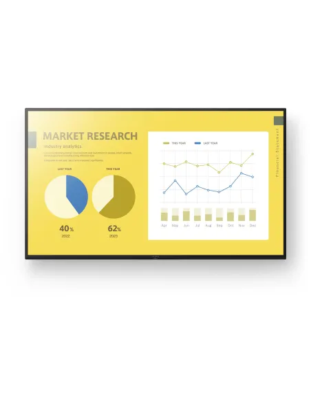 Sony FW-50EZ20L 50" Pantalla de Señalización LED 4K UHD Negro